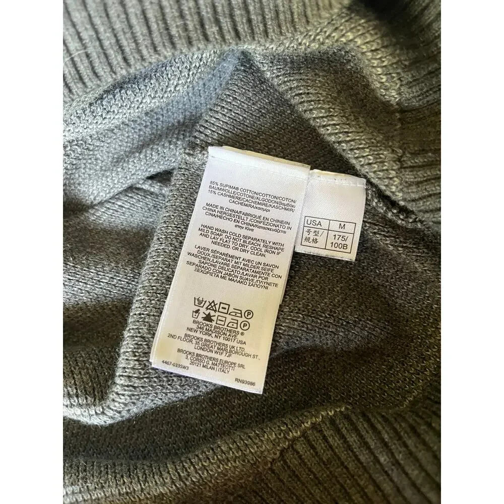 Brooks Brothers Shawl-Collar Sweater - Picture 10 of 11
